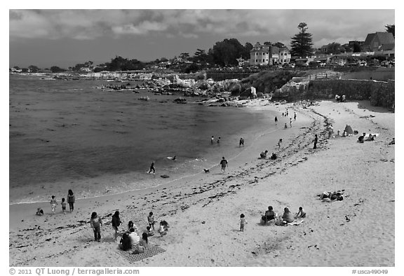 Picnic, Lover s Point Beach. Pacific Grove, California, USA