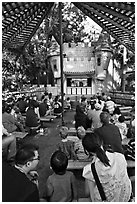 Puppet Theatre, Happy Hollow Park. San Jose, California, USA ( black and white)