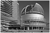 Rotunda, San Jose City Hall. San Jose, California, USA ( black and white)
