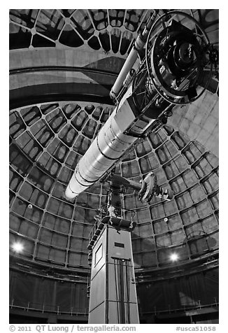 Lick Refractor (third-largest refracting telescope in the world). San Jose, California, USA