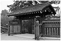 Gate. Saragota,  California, USA ( black and white)