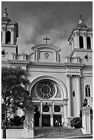 Church, Hayward. California, USA (black and white)