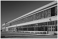 Ford Assembly Plant, Rosie the Riveter National Historical Park. Richmond, California, USA (black and white)