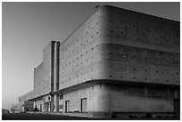 Warehouse, Shipyard No 3, Rosie the Riveter Home Front National Historical Park. Richmond, California, USA ( black and white)