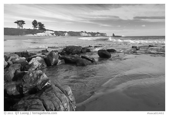 Bonny Doon Beach. California, USA