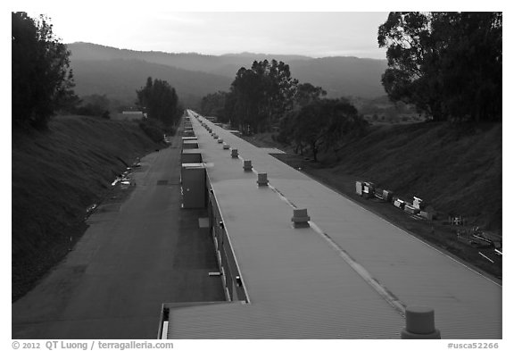 Longest building in the US housing Linear Accelerator. Stanford University, California, USA