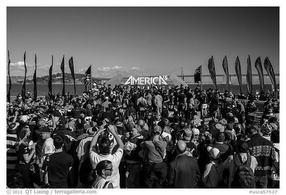 Podium, America's Cup Park. San Francisco, California, USA