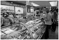 Danish Bakery. Solvang, California, USA ( black and white)