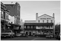 National Hotel, Jackson. California, USA ( black and white)