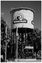 Water Tower, Tehachapi. California, USA ( black and white)