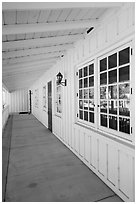 Gallery, La Paz, Cesar Chavez National Monument, Keene. California, USA ( black and white)