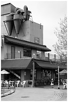 Petaluma Mill. Petaluma, California, USA ( black and white)