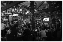 Cameron pub. Half Moon Bay, California, USA ( black and white)