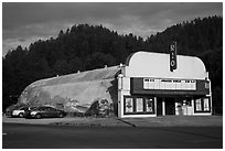 Theater, Monte Rio. California, USA ( black and white)