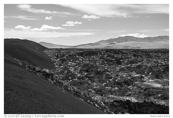 Pishgah cinders and lava flow. Mojave Trails National Monument, California, USA