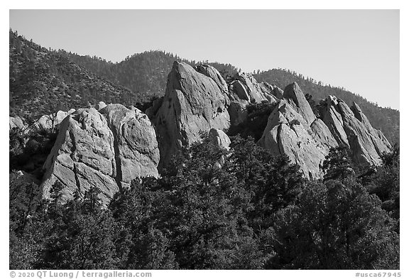 Punchbowl Formation of the Neogene period. San Gabriel Mountains National Monument, California, USA