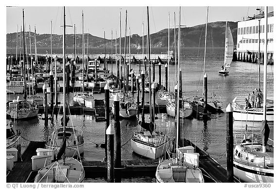 Marina at sunset. San Francisco, California, USA