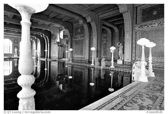 Roman  Pool at Hearst Castle. California, USA