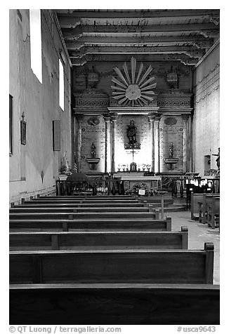 Chapel, Mission San Miguel Arcangel. California, USA