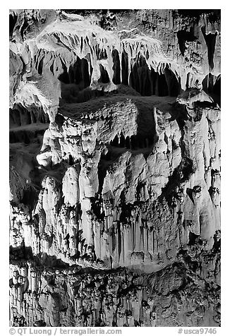 Cave formations, Mitchell caverns. Mojave National Preserve, California, USA