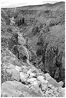 Owens River Gorge. California, USA ( black and white)