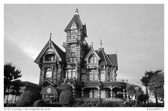 Carson Mansion on M Street, Eureka. California, USA