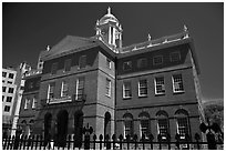 Old State House, 1796. Hartford, Connecticut, USA (black and white)