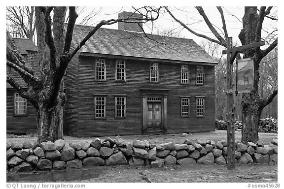 Hartwell Tavern, Lincoln, Minute Man National Historical Park. Massachussets, USA