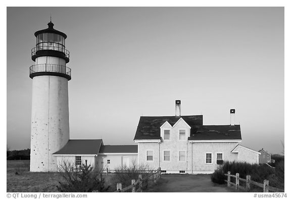 Cape Cod Light, early morning, Cape Cod National Seashore. Cape Cod, Massachussets, USA