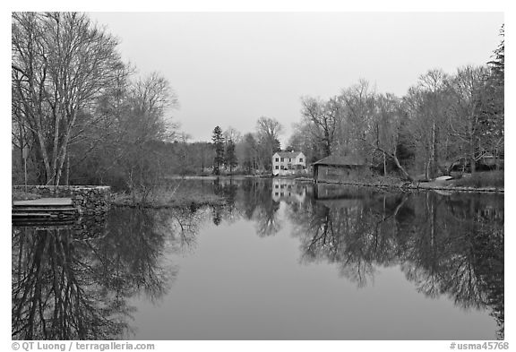 Shawme Millpond, Sandwich. Cape Cod, Massachussets, USA