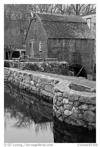 Dexter Grist Mill, Sandwich. Cape Cod, Massachussets, USA