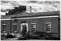 Post Office, Lexington. Massachussets, USA (black and white)