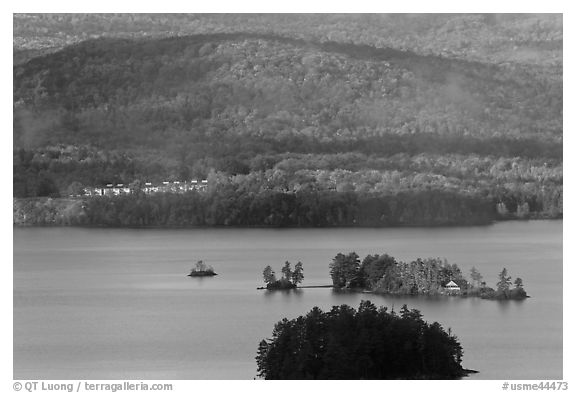 Islets, Moosehead Lake. Maine, USA