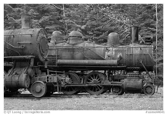 Lacroix steamers. Allagash Wilderness Waterway, Maine, USA