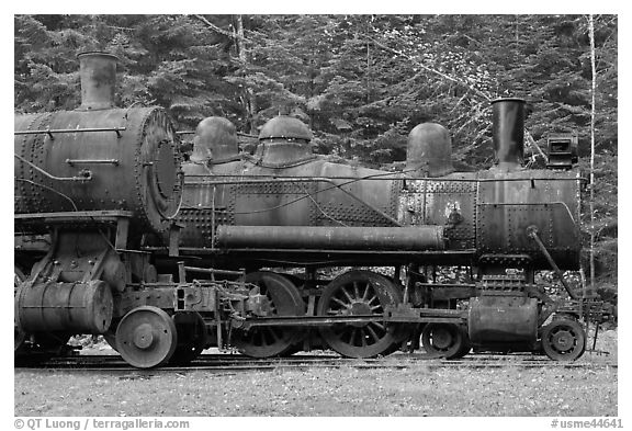 Lacroix steamers. Allagash Wilderness Waterway, Maine, USA