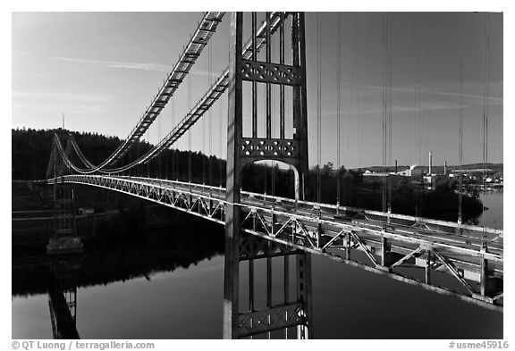 Waldo-Hancock Bridge. Maine, USA