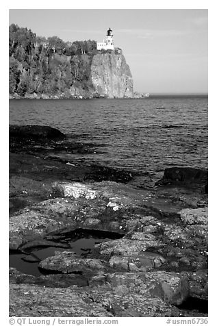 Split Rock lighthouse State Park, afternoon. Minnesota, USA