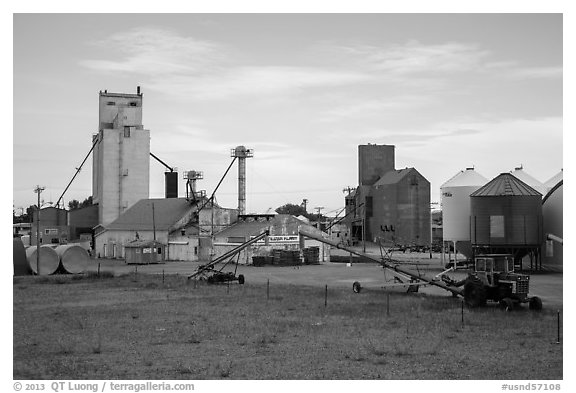 Fertilizer plant, Bowman. North Dakota, USA