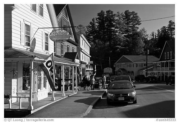 Street, North Woodstock. New Hampshire, USA