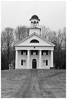 Academy Museum. Walpole, New Hampshire, USA ( black and white)