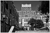 City College, CUNY. NYC, New York, USA (black and white)