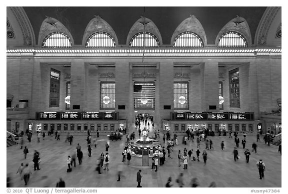 Grand Central Station interior. NYC, New York, USA