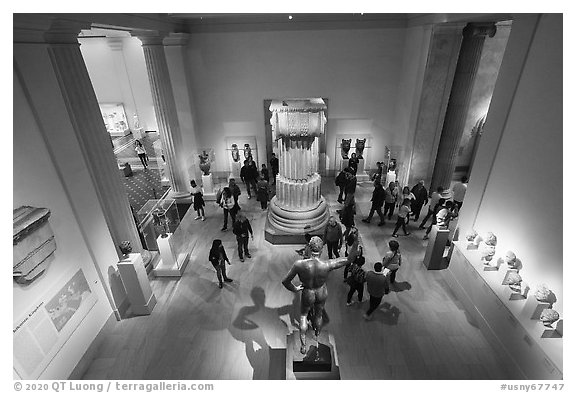 Antiquities department, Metropolitan Museum of Art. NYC, New York, USA
