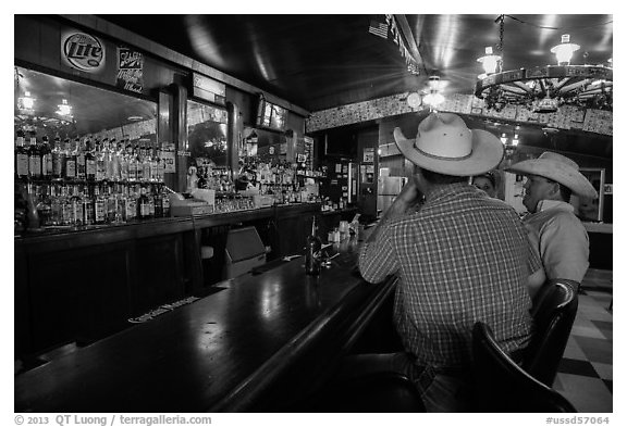 Inside bar, Interior. South Dakota, USA