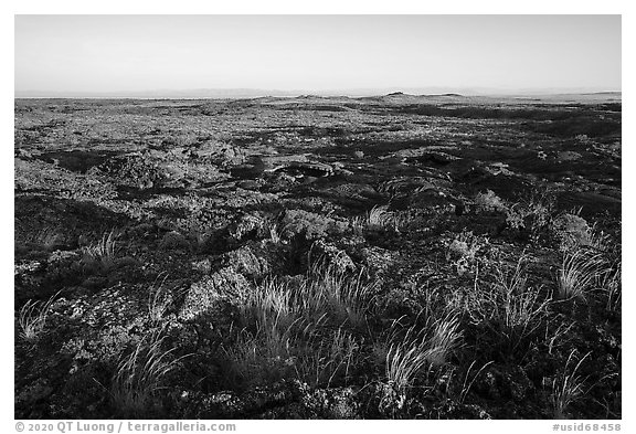 Wapi Flow at sunrise. Craters of the Moon National Monument and Preserve, Idaho, USA