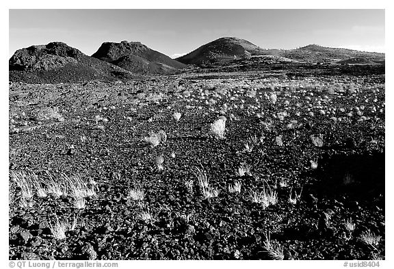 Lava field, Craters of the Moon National Monument. Idaho, USA