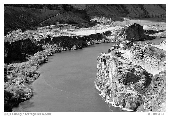 Snake River gorge. Idaho, USA