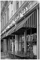 Brewery, downtown. Portland, Oregon, USA ( black and white)