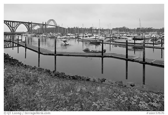 Newport harbor. Newport, Oregon, USA