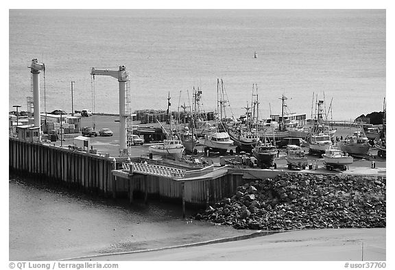 Pier, Port Orford. Oregon, USA